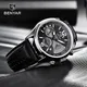 BENYAR 2023 New Mens Watches Quartz Chronograph Watch For Men Top Brand Luxury Sports Waterproof