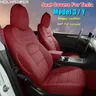 Nappa Leder Sitz Abdeckung Für Tesla Modell 3 Y Halb Set Neue Stil Fabrik Großhandel Preis Weiß