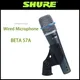 SHURE BETA 57A Wired Microphone Dynamic Cardioid Studio Home Record Handle Mic for Karaoke Music