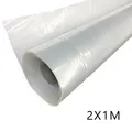 Clear Plastic Greenhouse Poly Film Polytunnel Poly Hot House Cover 1/5/6/8/10/15/20/25m Garden