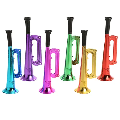 6 Stück Kinder trompete Mini Gebläse Jubel Spielzeug Kinder Horn Spielzeug Plastiks piel Hörner