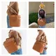 New Fashion Mommy Bag Pu Leather Diaper Backpack Bag with Changing Pad Baby Organizer Baby Nappy Bag