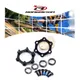 Front And Rear Hub Adapter Set Bike Hub Boost Conversion Adapter Front 15x100mm To 110mm Rear