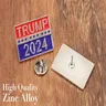 Trump Präsidentschaft swahl 2024 Pin modische kreative Präsident Legierung Anstecknadel Kampagne
