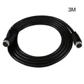 Mini Din 9-pin Male to 9-pin Male Audio Input Cable for Video Game Sound Cards Audio Equipment