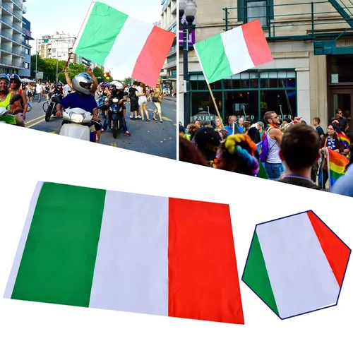 Italien Flagge Ausland Flaggen Outdoor Festival Europa hängende Flaggen Flaggen
