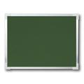 Flipside Products Wall Mounted Chalkboard 36" x 48" Metal/Slate in Gray/Green | 36 H x 48 W x 0.75 D in | Wayfair 34710