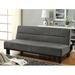 Woodhaven Hill Callie Twin 70.5 Wide Tight Back Convertible Sofa Wood in Brown | 30.5 H x 70.5 W x 33.5 D in | Wayfair 5934HQ