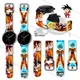 Dragon Ball Saiyan Serie druckt Armband für Huawei Uhr 2pro GT/GT2 Samsung Galaxy/Active2/Gear