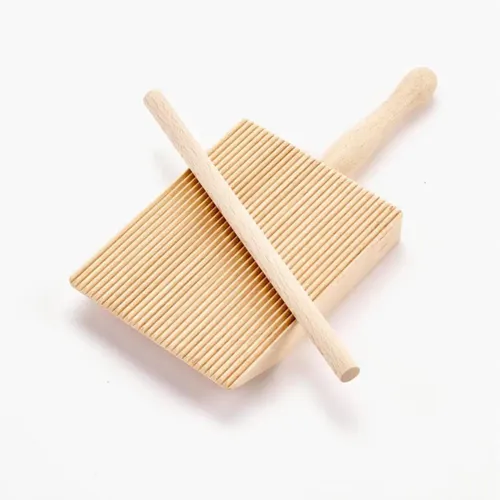 Holz gargan elli Brett Naturholz praktische Pasta Gnocchi Makkaroni Brett machen handgemachte