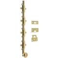 idh by St. Simons Solid Brass 36" Heavy Duty Surface Bolt in Yellow | 2 H x 0.62 W x 36 D in | Wayfair 11288-003