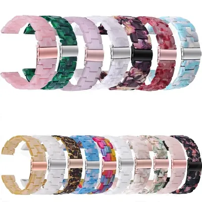 Transparentes Harz armband Uhren armband für Garmin venu sq vivo active 3/vivomove hr/Vorläufer Smartwatch Armband Correa