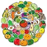 10/30/50 pz simpatico cartone animato frutta e verdura adesivi frutta e verdura Graffiti Sticker per