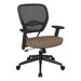 Symple Stuff Pascarella Ergonomic Mesh Task Chair Upholstered/Mesh/Metal in Brown | 37.75 H x 27 W x 26.5 D in | Wayfair