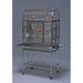 Tucker Murphy Pet™ Rauch Folding Stainless Steel Cage w/ Wheels Steel in Gray | 56.5 H x 18 W x 27 D in | Wayfair EDBC1B7123334B13B0955048F39E9715