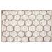 White 24 x 0.5 in Area Rug - George Oliver Beehive Modern Collection 100% Jute Reversible Area Rug Cotton/Jute & Sisal | 24 W x 0.5 D in | Wayfair