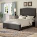 Winston Porter Romeoville Platform Storage Bed Upholstered/Metal/Polyester in Gray | 15 H x 80.5 W x 82 D in | Wayfair