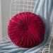 Everly Quinn Back Outdoor Cushion Polyester in Red/Brown | Wayfair 01B5E42314004F3E85EA8EB2B130B7B8