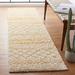 White/Yellow 96 x 27 x 1.61 in Indoor Area Rug - Union Rustic Gilbertson Southwestern Machine Made Power Loom Area Rug in Ivory/Yellow | Wayfair