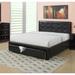 Red Barrel Studio® Bedroom Furniture Storage Under Bed Queen Size Bed Faux Upholstered/Faux in Black | 42 H x 60 W x 80 D in | Wayfair