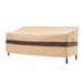 2023 F&J Outdoors Patio Rectangular Table Cover w/ 3 Year Warranty in Brown | 31" H x 86" W x 47" D | Wayfair WJ-X3-K39