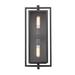 17 Stories Deelia 2 Light 19.7" Tall Outdoor Wall Sconce in Black | 19.7 H x 8.3 W x 5.7 D in | Wayfair 49C3A72636B644E58899D0C0B9EC4D8B