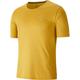 NIKE Herren Laufshirt Run Division Miler S/S Tee EMB, Größe S in Orange