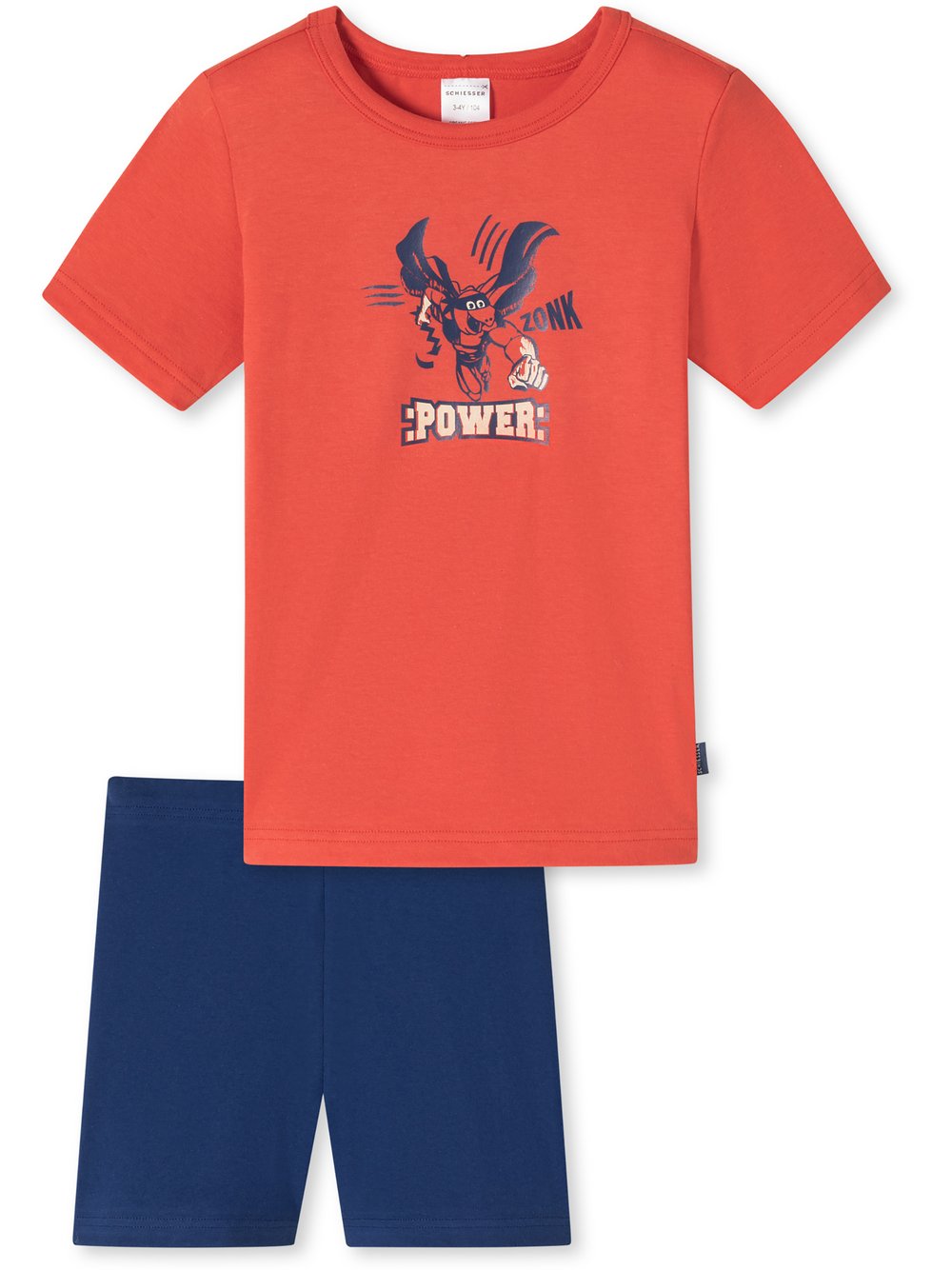 Schiesser Pyjama Jungen rot, 98 Image