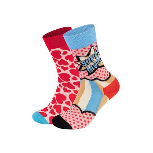 Happy Socks Socken Damen mehrfarbig, 36-40