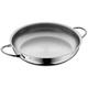 WMF serving pan uncoated Ø 28cm Profi Made in Germany pouring rim stainless steel handle Cromargan stainless steel suitable for induction dishwasher-safe