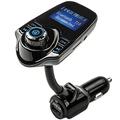 nuovo kit per auto bluetooth vivavoce t10 lettore musicale mp3 trasmettitore fm 5v 2.1a caricatore per auto usb 1.44 schermo a led
