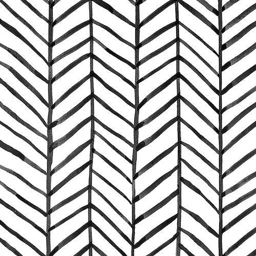 Bellissime carte da parati murale carta da parati geometrica minimalista a spina di pesce nero bianco carta da parati staccabile e incollabile in pvc/vinile autoadesivo rimovibile 45 cm x 300 cm