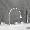 Rubinetto Per Vasca Da Bagno - Rubinetti Per Vasca Da Bagno Con Valvola In Ottone Con Valvola In Ottone Moderni E Moderni
