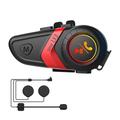 lx3 casco auricolare bluetooth 1200mah moto bt5.0 chiamate in vivavoce wireless auricolare stereo anti-jamming impermeabile