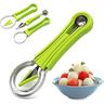 Taglia meloni 4 in 1 paletta taglia frutta taglia frutta taglia frutta scava separatore polpa gadget da cucina acc