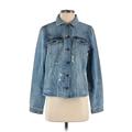 Buffalo by David Bitton Denim Jacket: Short Blue Jackets & Outerwear - Women's Size Small