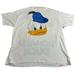 Disney Shirts | New Disney Parks Donald Duck Front Back Graphic Tee T-Shirt Men’s Xx-Large White | Color: White | Size: Xxl