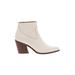 Rag & Bone Ankle Boots: Ivory Shoes - Women's Size 39