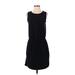 Athleta Casual Dress - Shift: Black Solid Dresses - Women's Size Small