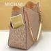 Michael Kors Bags | Michael Kors Large X Chain Shoulder Tote Bag Rose Gold Color Signature | Color: Gold/Pink | Size: Large