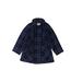 London Fog Jacket: Blue Print Jackets & Outerwear - Kids Girl's Size Large