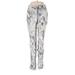 minus Casual Pants - High Rise: Silver Bottoms - Women's Size Small