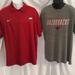 Nike Shirts | Nike Arkansas Razorbacks Polo Shirt (L) Arkansas Russell Athletic Tee Shirt (Xl) | Color: Gray/Red | Size: Polo (L) Tee (Xl)