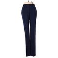 Jil Sander Dress Pants - Mid/Reg Rise: Blue Bottoms - Women's Size 38