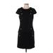 Karl Lagerfeld Paris Casual Dress: Black Dresses - Women's Size 10
