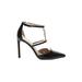 Nine West Heels: Pumps Stilleto Cocktail Black Solid Shoes - Women's Size 9 1/2 - Pointed Toe