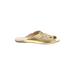 Via Spiga Sandals: Gold Shoes - Women's Size 9 1/2