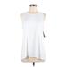 C9 By Champion Active T-Shirt: White Solid Activewear - Women's Size X-Large