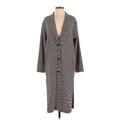 Chelsea28 Coat: Long Gray Jackets & Outerwear - Women's Size Small