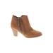 Indigo Rd. Ankle Boots: Brown Shoes - Women's Size 8